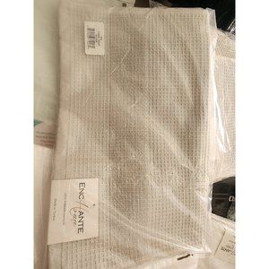 Enchante home 100% Turkish cotton hand towel 16" x 28". 2 pcs